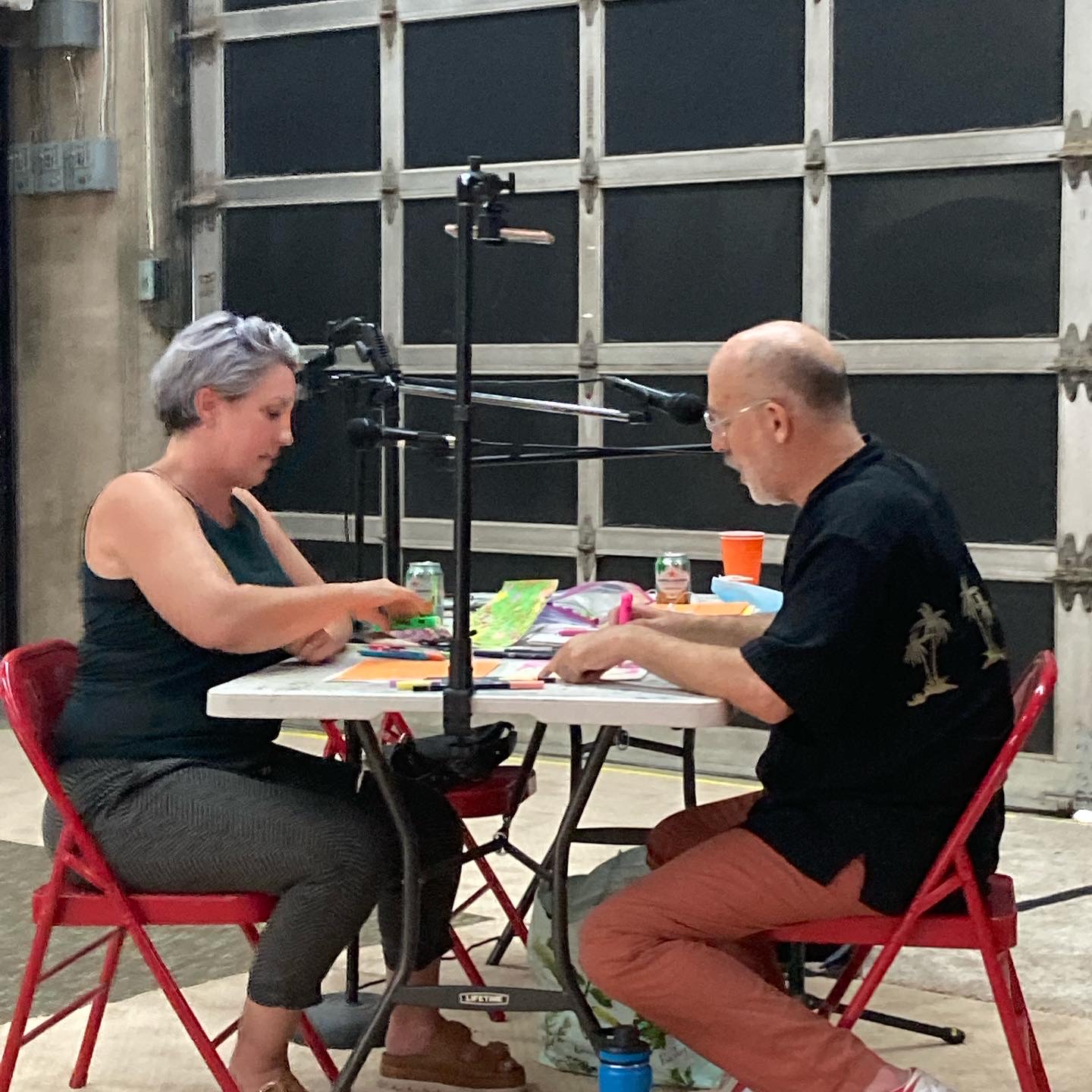 Live 'Doodle with Me' with Sara Hubbs at MOCA Tucson