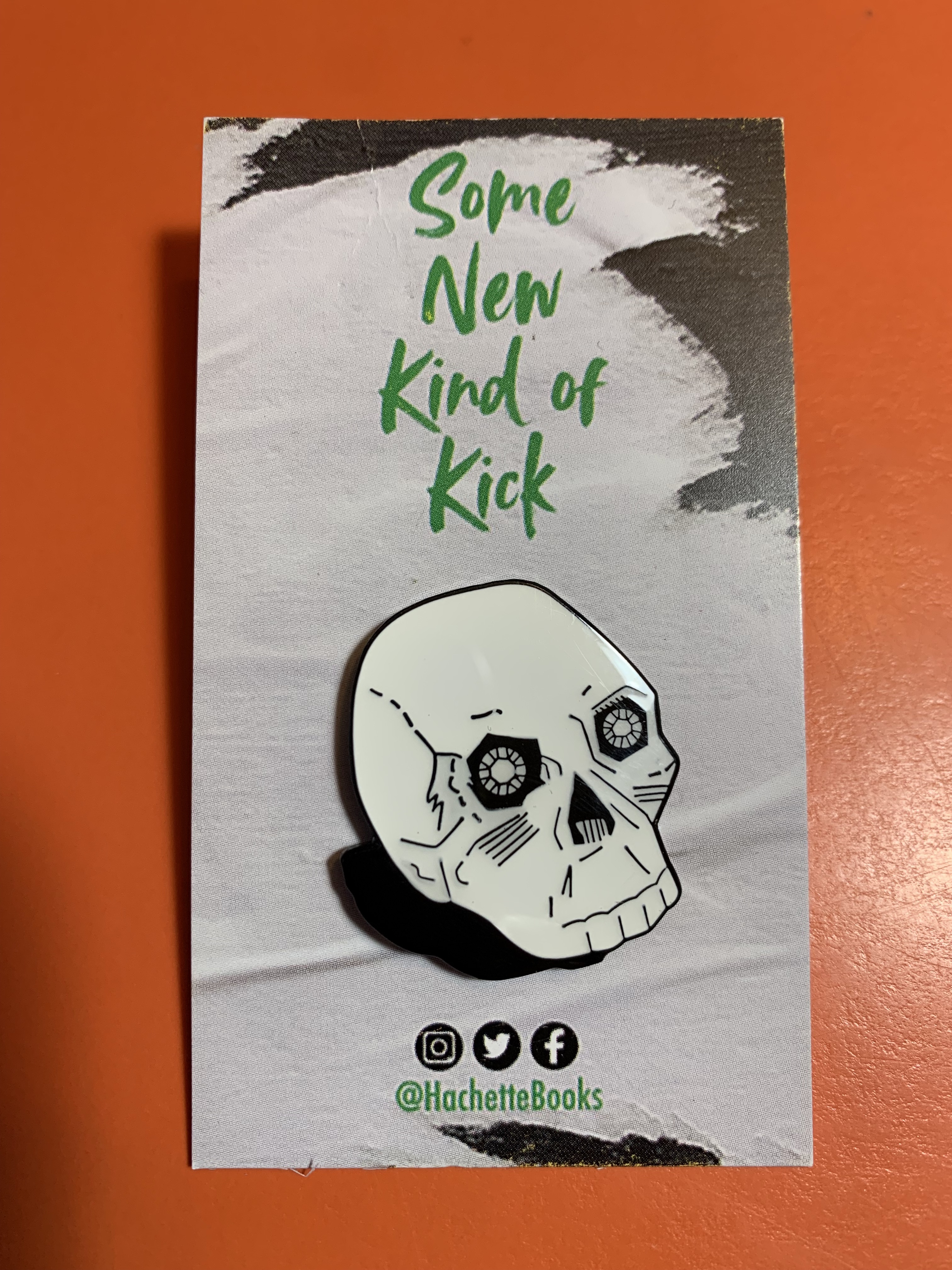 'New Kind of Kick" Promo Pin