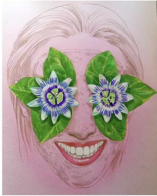 Passion Flower and Crystal